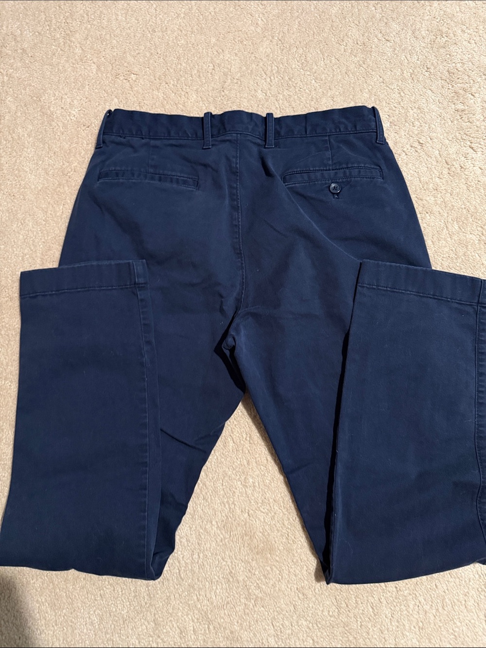 J. Crew Navy Straight-Fit Chino Pants - Picture 6 of 9